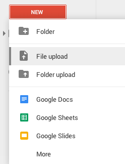 Google Drive - File Upload