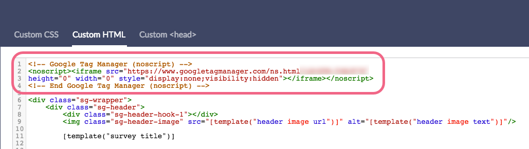 Install Second Google Tag Manager Code in Custom HTML Tab