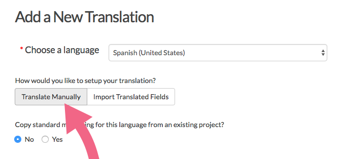 Translate Manually