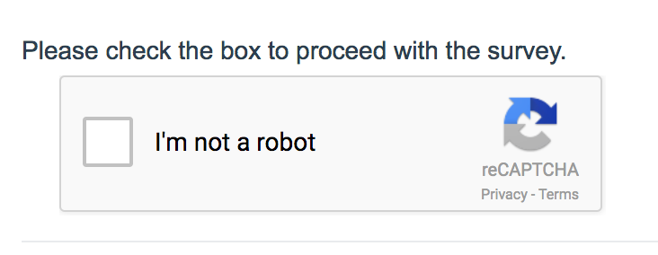 ReCAPTCHA Example