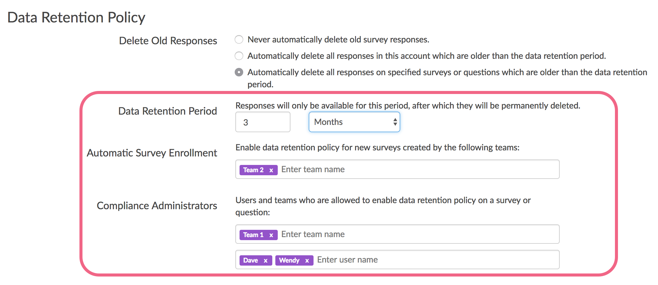 DRP Setting: Set up automatic enrollment and Compliance Administrators