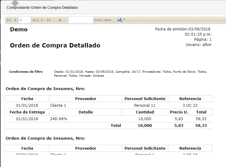 Reporte Detallado De Ordenes De Compra 1287