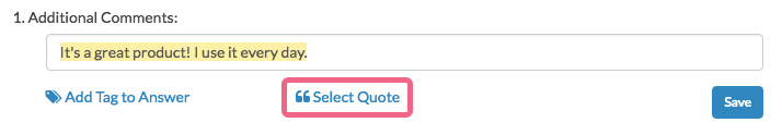 Select a Quote