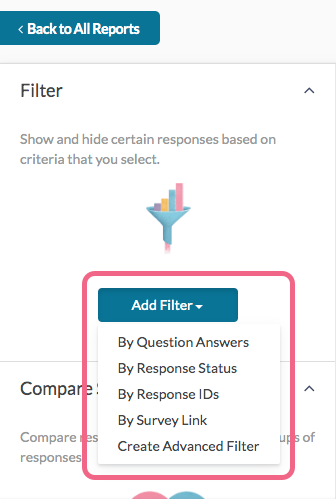 Filter your report