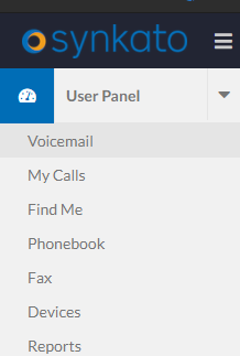 Access Voicemail from User Panel