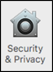 Security and privacy icon