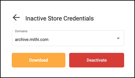 Vaultastic Open Store New Feature to enhance security "Deactivate"