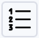 Number List icon