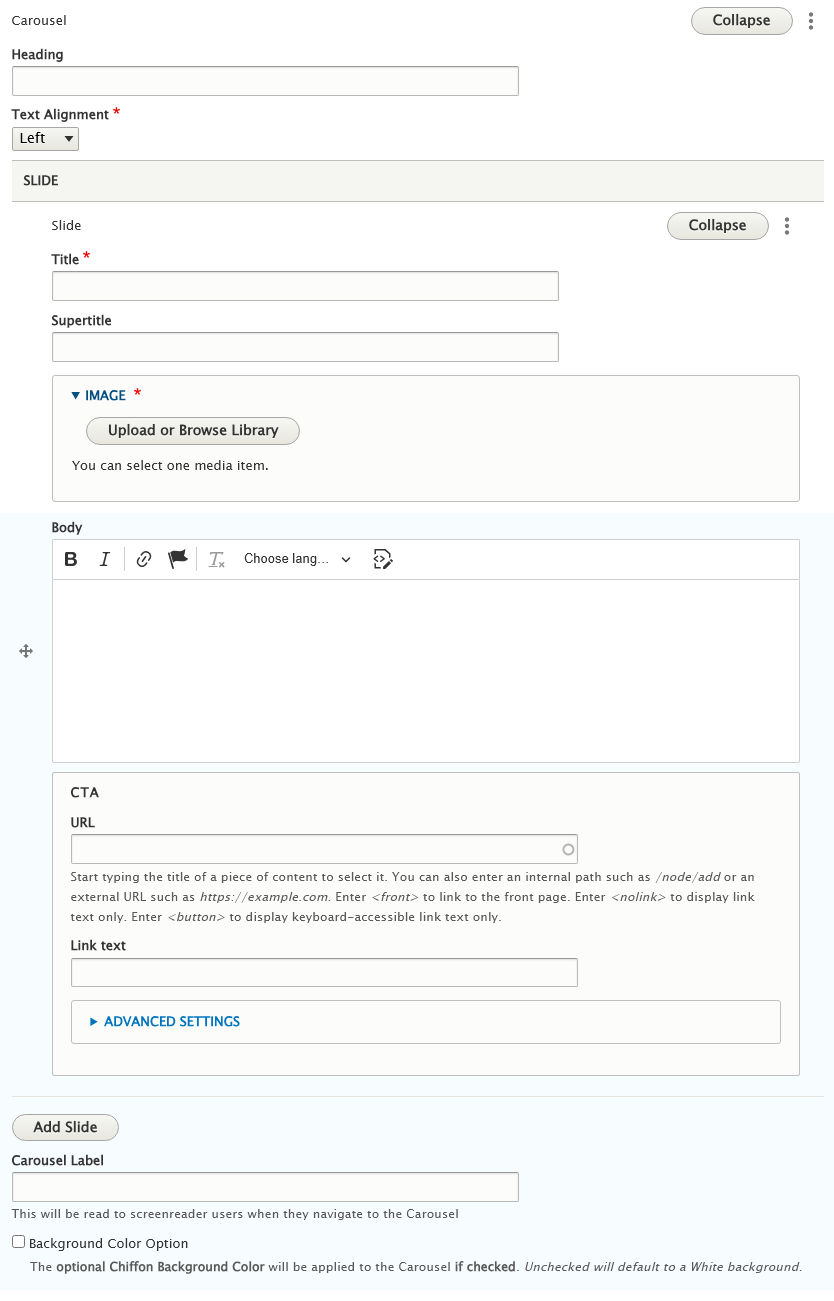 screenshot carousel edit screen