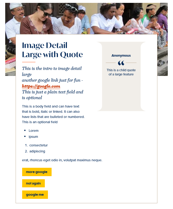 screenshot image detail large display with quote