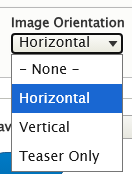 screenshot image orientation options