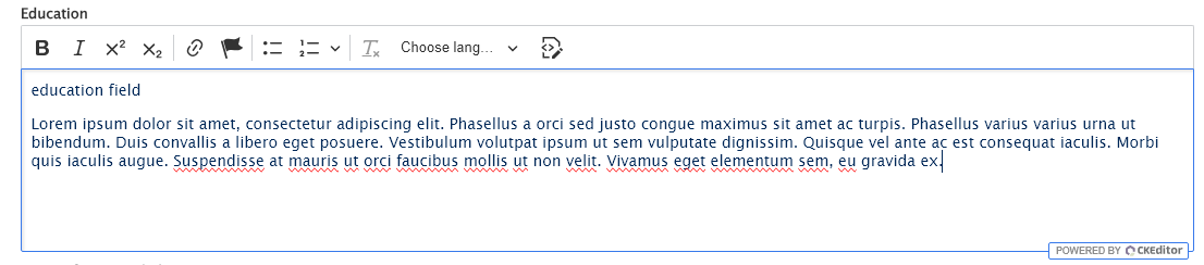 screenshot directory education field