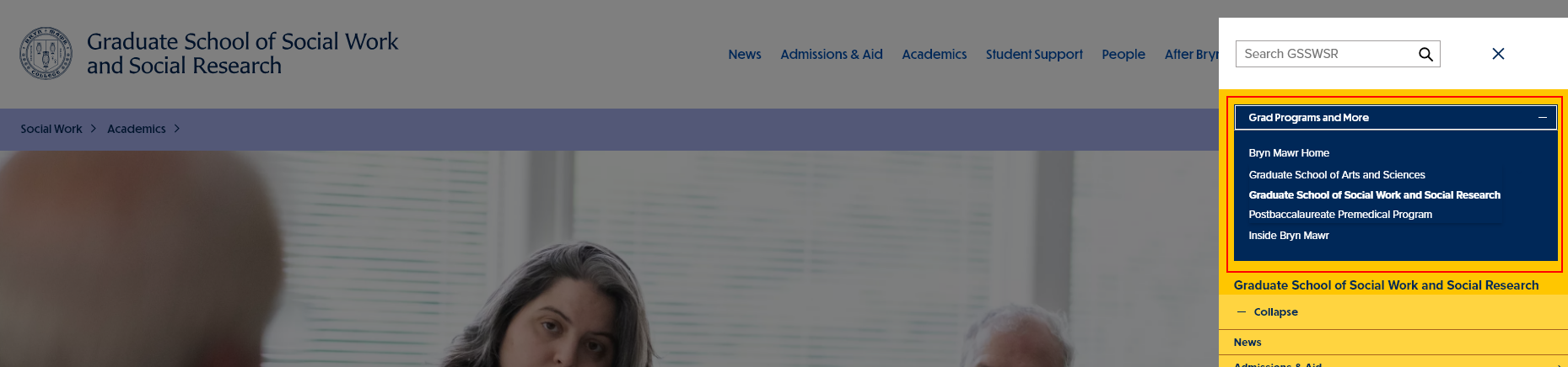 screenshot theme switcher grad drop down