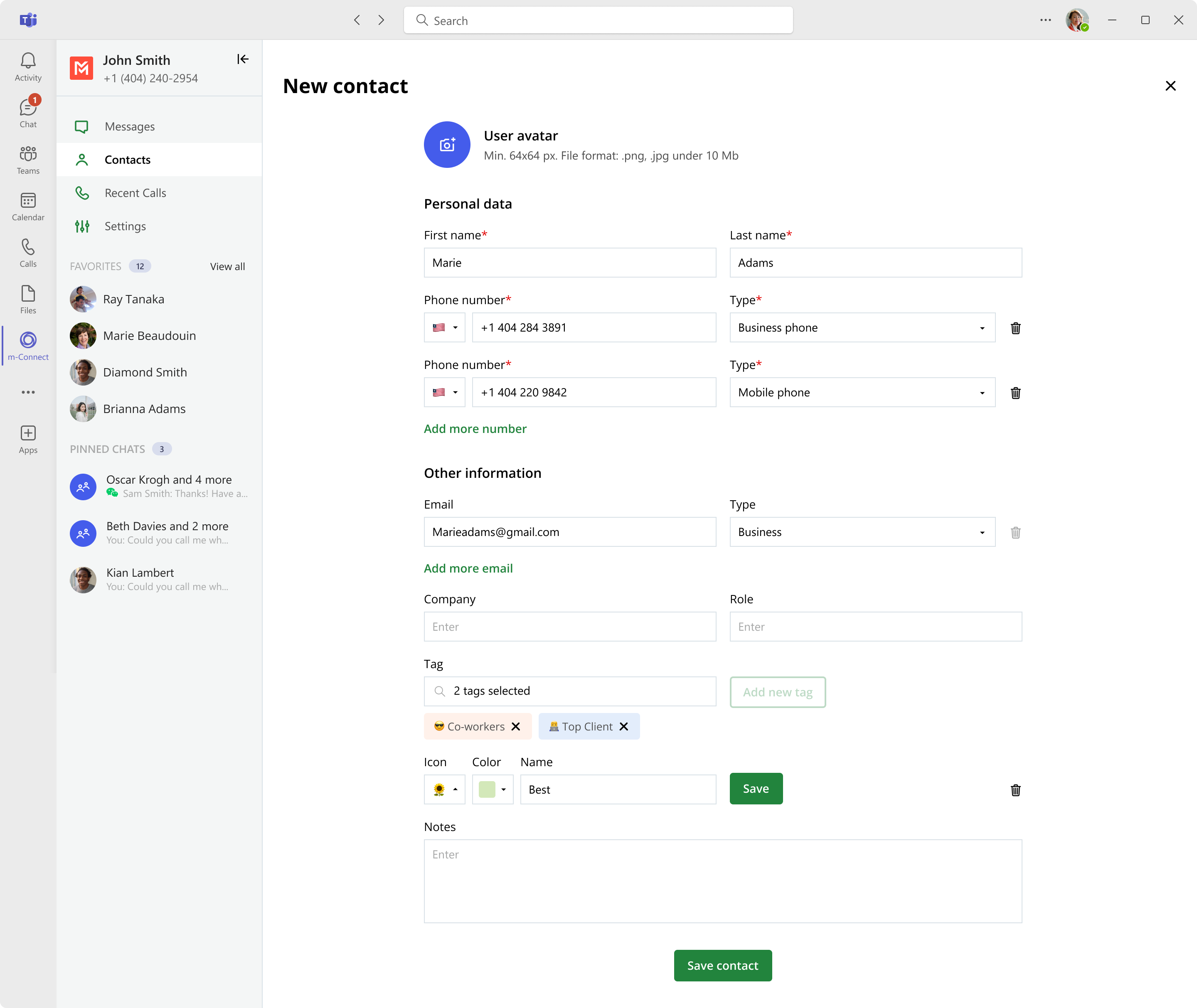A screenshot of a contact page AI-generated content may be incorrect.