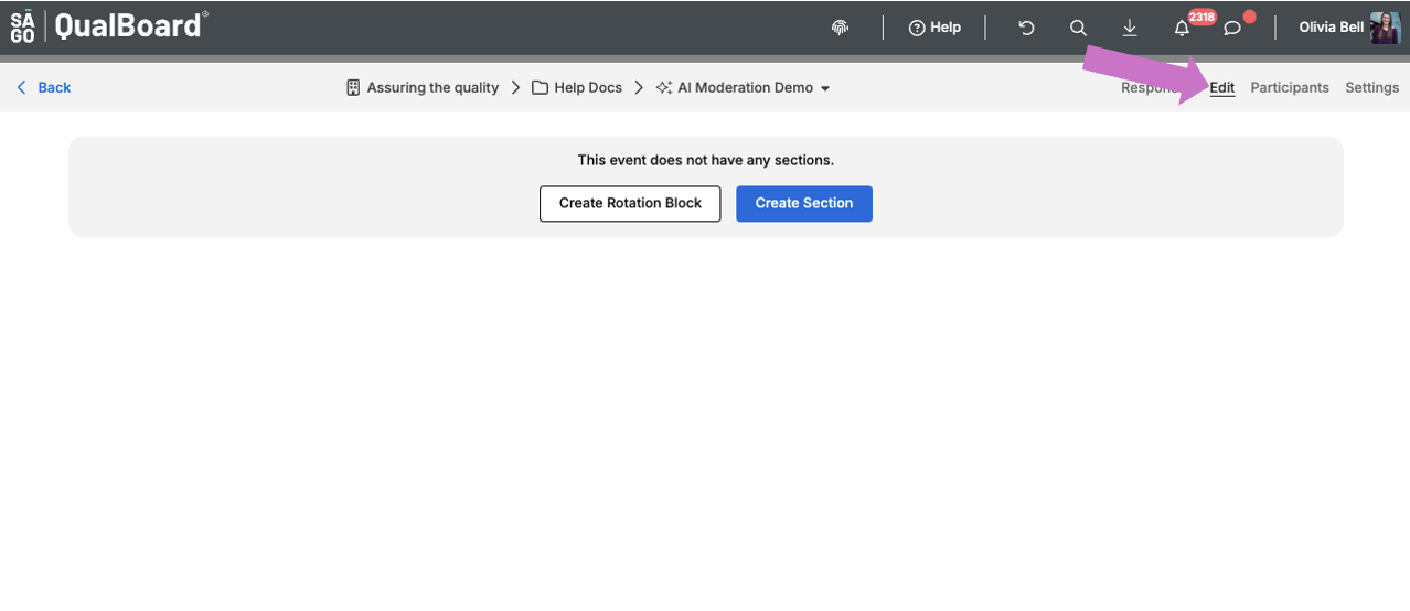 Selecting Your Question Type
