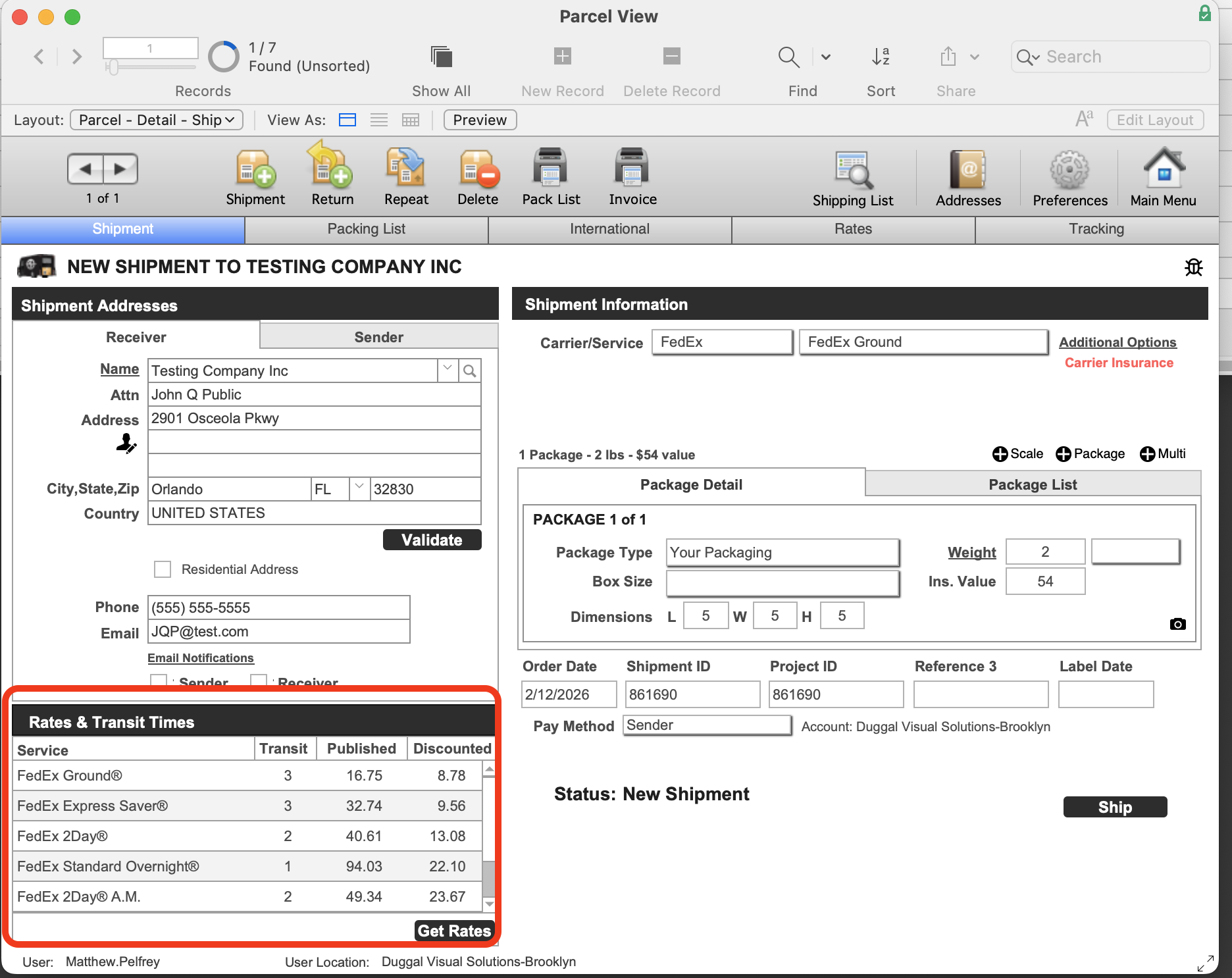 A screenshot of a parcelAI-generated content may be incorrect.