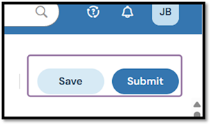 Enter all the desired information in the HR Action. Use the Save button regularly to save your progress. If the HR Action contains multiple pages, click Continue to move to the next page.When all required fields are complete, click Submit to finish the action.