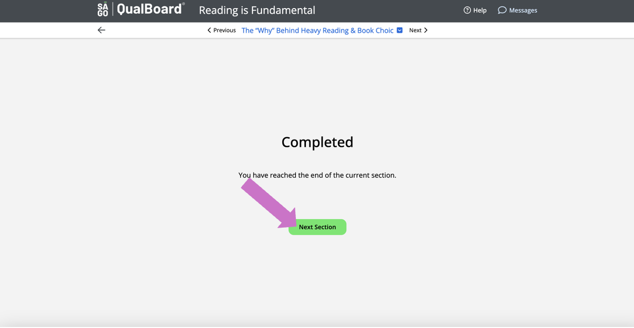 Selecting Your Question Type