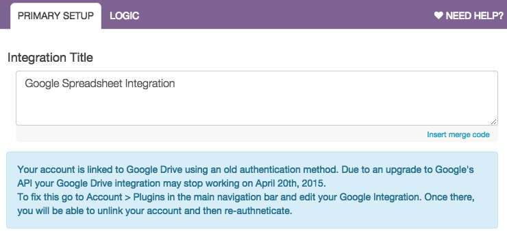Re-Authenticate Your Google Account
