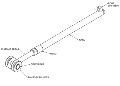 Dumpmaster hydraulic ram diagram