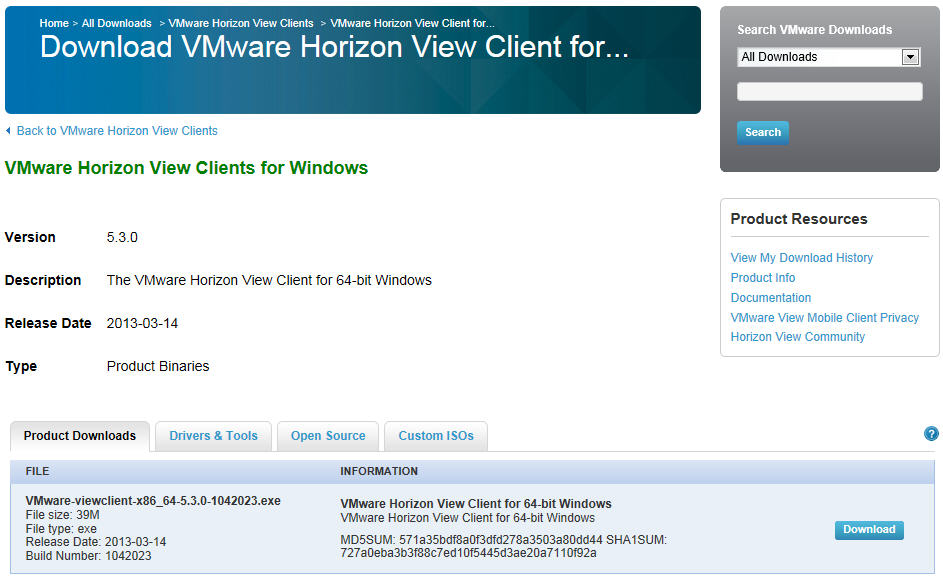 Download Vmware View Client For Mac