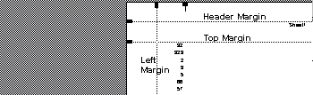 margin outlines