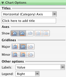 axis titles on excel for mac
