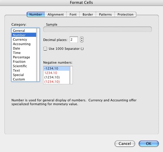 How to format dates excel for mac