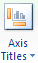 axis titles