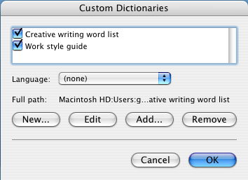 add italian ditionary to word for mac