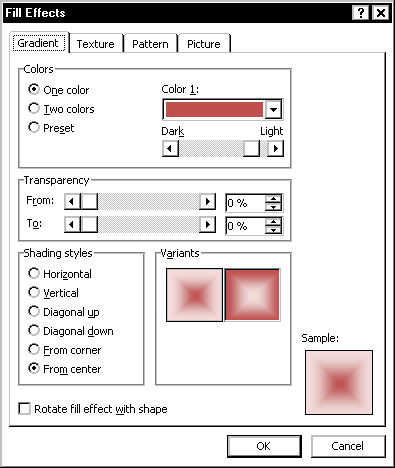 gradient tab