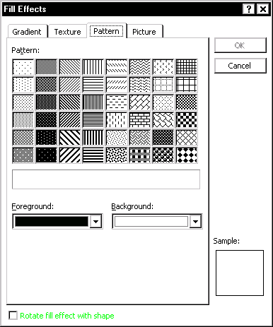 pattern tab