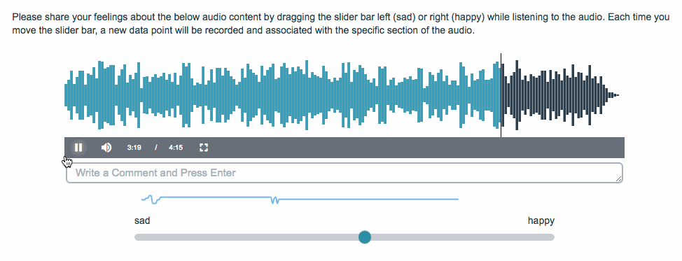Audio Sentiment Question With Comments Enabled
