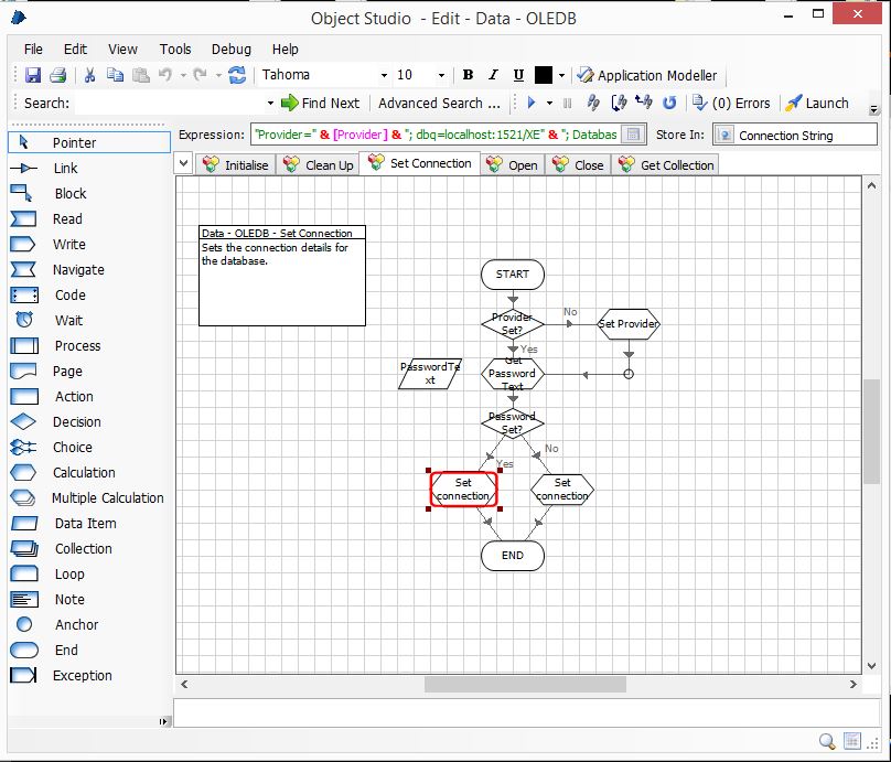 Connect to ORACLE Database in Blueprism – Selenium Suite