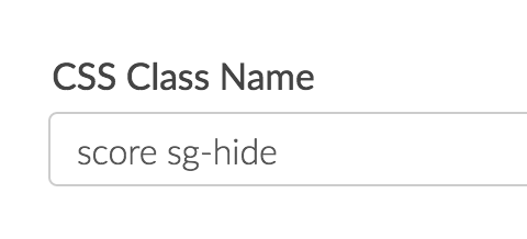 Add CSS Class Name