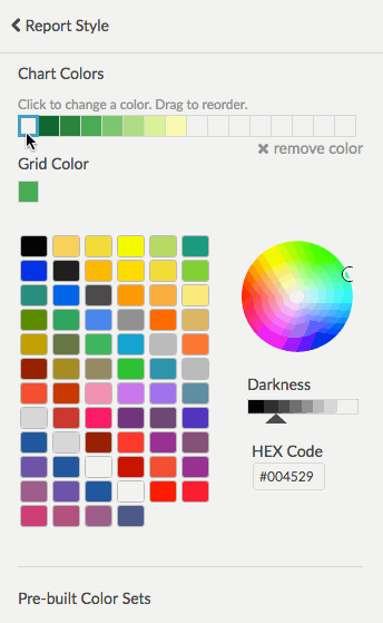Add Chart Color