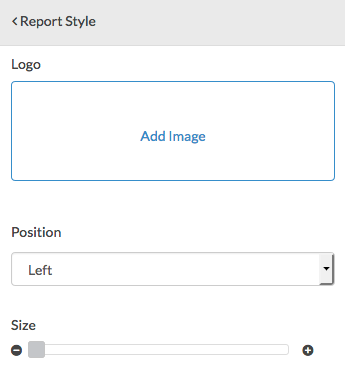 Add A Logo To Your Report