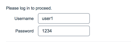 Respondent Experience with Username and Password Pre-populated