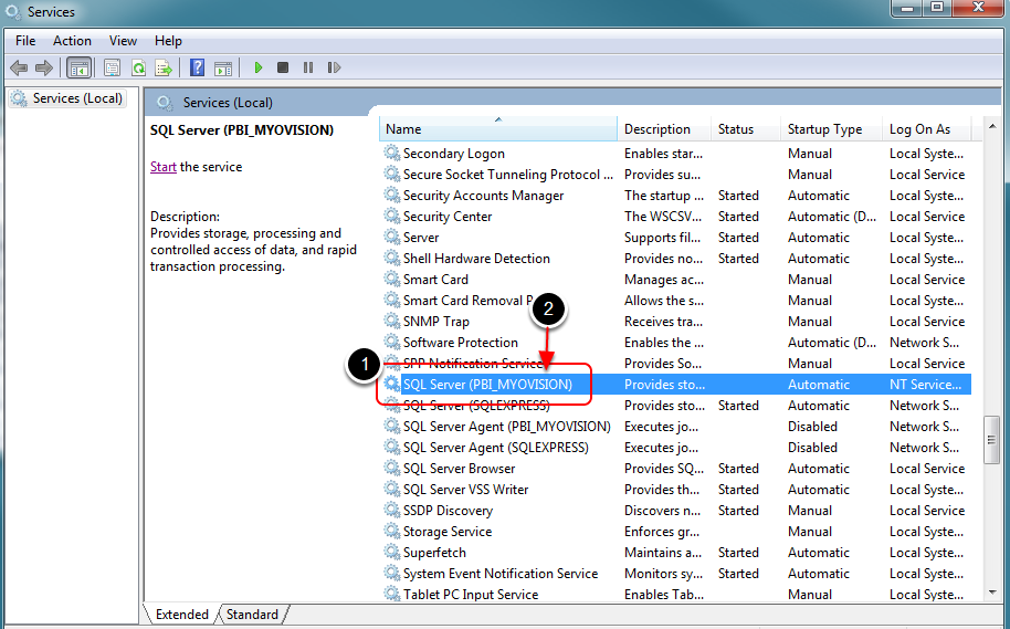 Check Sql Server Instance Name