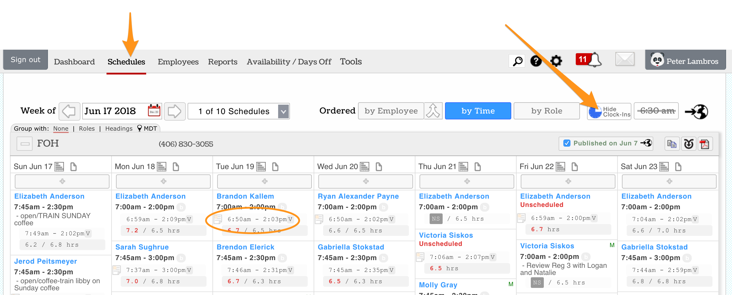Editing and Adding Time Punches Dolce Software Knowledge Base