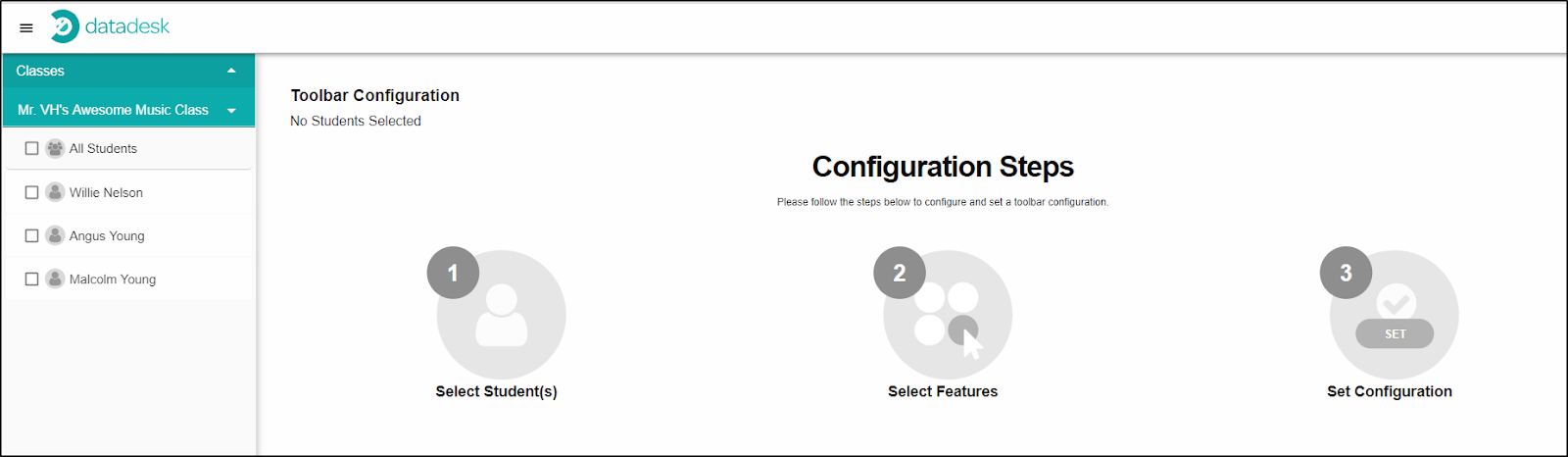 Configuration Steps