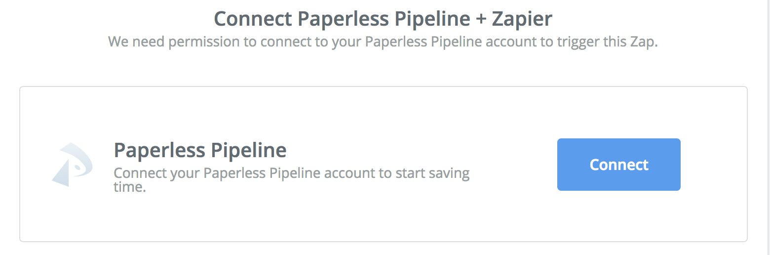 paperless pipeline