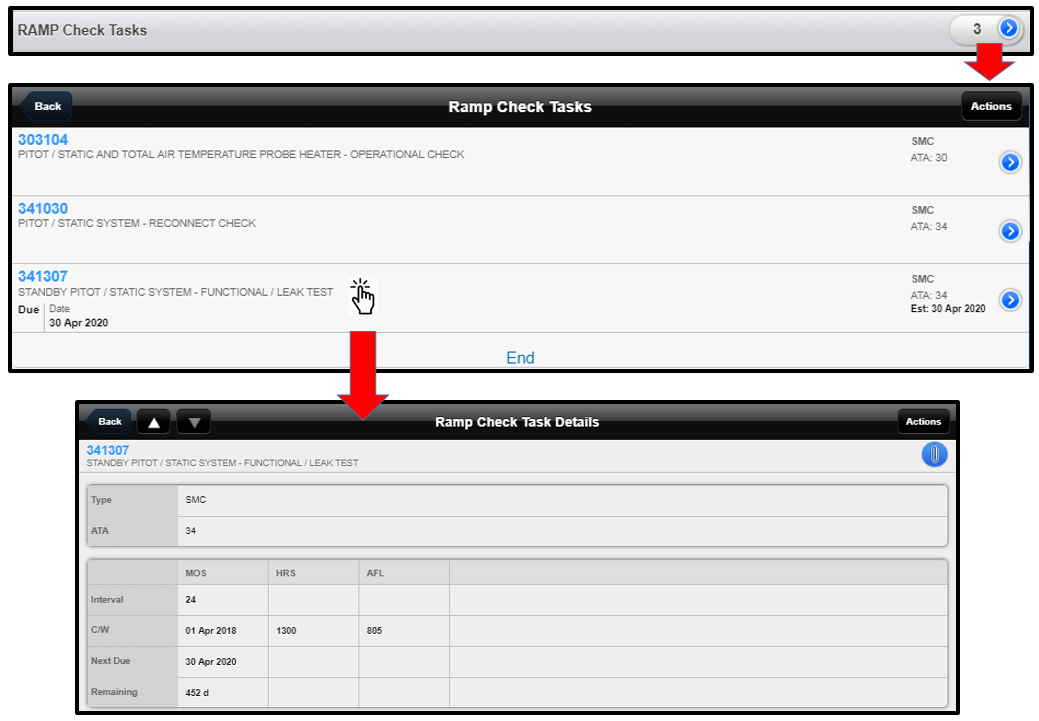 Ramp Check for Mobile MyCMP Help Center