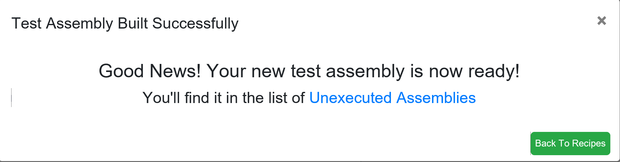 SentryOne Test Database column range check Test Assembly Built Successfully