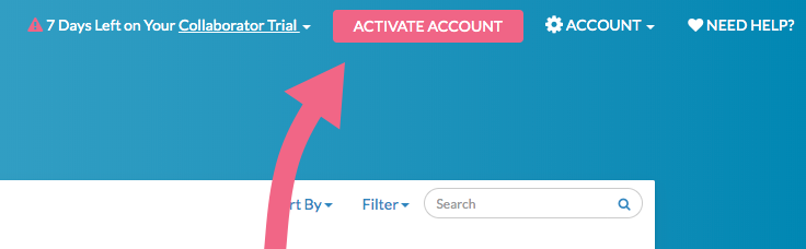Activate Your Trial Account