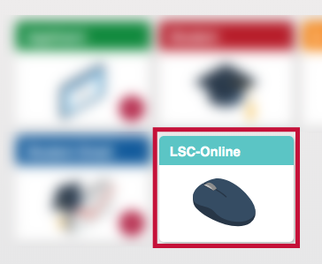 Identifies Go to LSC-Online link.