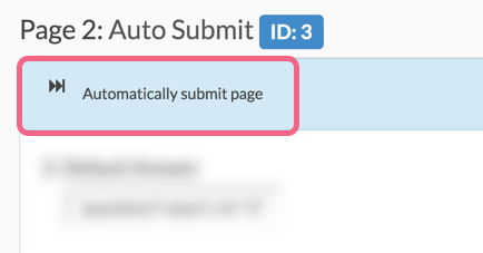 Auto Submit Notification