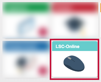 Indicates LSC-Online tile
