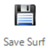 DBA xPress Data Surf Save Surf toolbar button