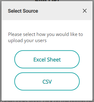 Excel sheet option